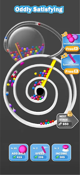 Rolling ASMR (Роллинг АСМР) [МОД Бесконечные монеты] APK Android Screenshot 2