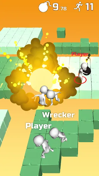 Do Not Boom .io - Tag io game [МОД Много денег] APK Android Screenshot 3