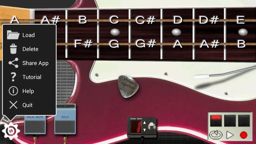 Power guitar HD [МОД Premium] APK Android Screenshot 3