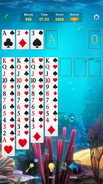 Solitaire - Classic Card Games [МОД Premium] APK Android Screenshot 2