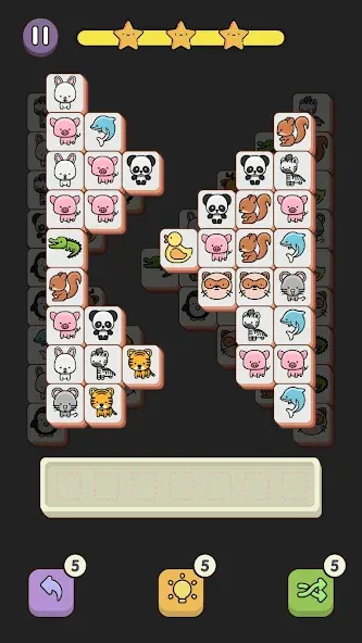 Match 3 Animal - Zen Puzzle (Матч 3 Животное) [МОД Меню] APK Android Screenshot 1