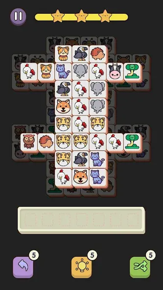 Match 3 Animal - Zen Puzzle (Матч 3 Животное) [МОД Меню] APK Android Screenshot 3