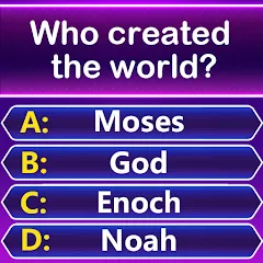 Bible Trivia - Word Quiz Game (Библейская викторина) [МОД Mega Pack] APK Android