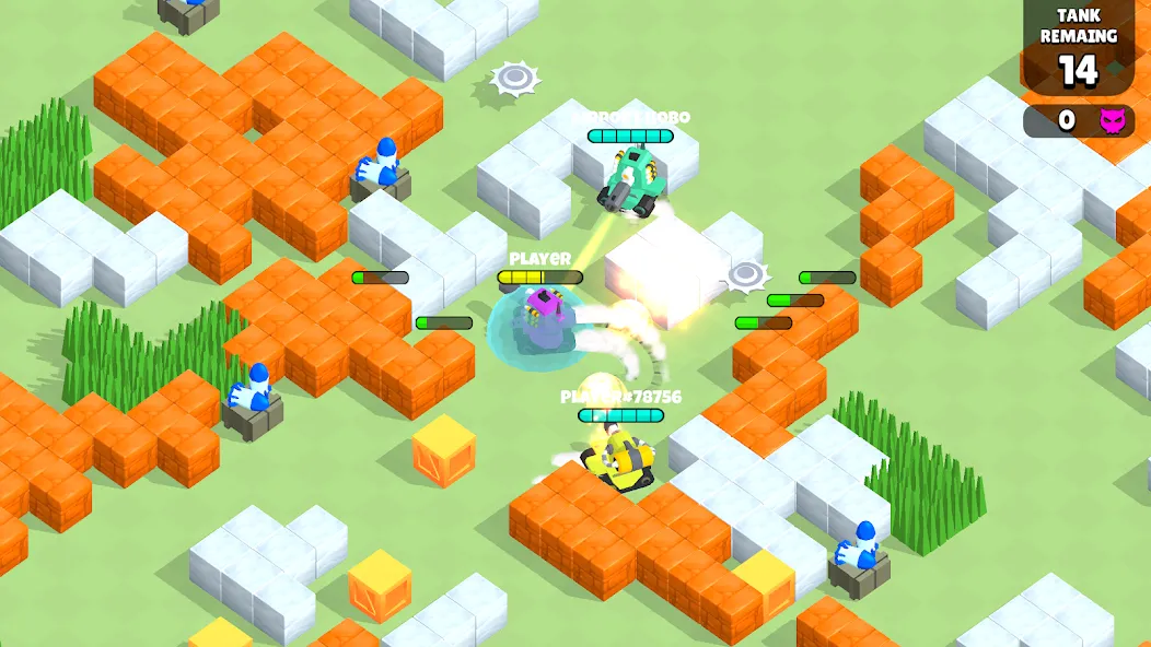 Super Tank Hero (Танковые сражения ) [МОД Premium] APK Android Screenshot 1