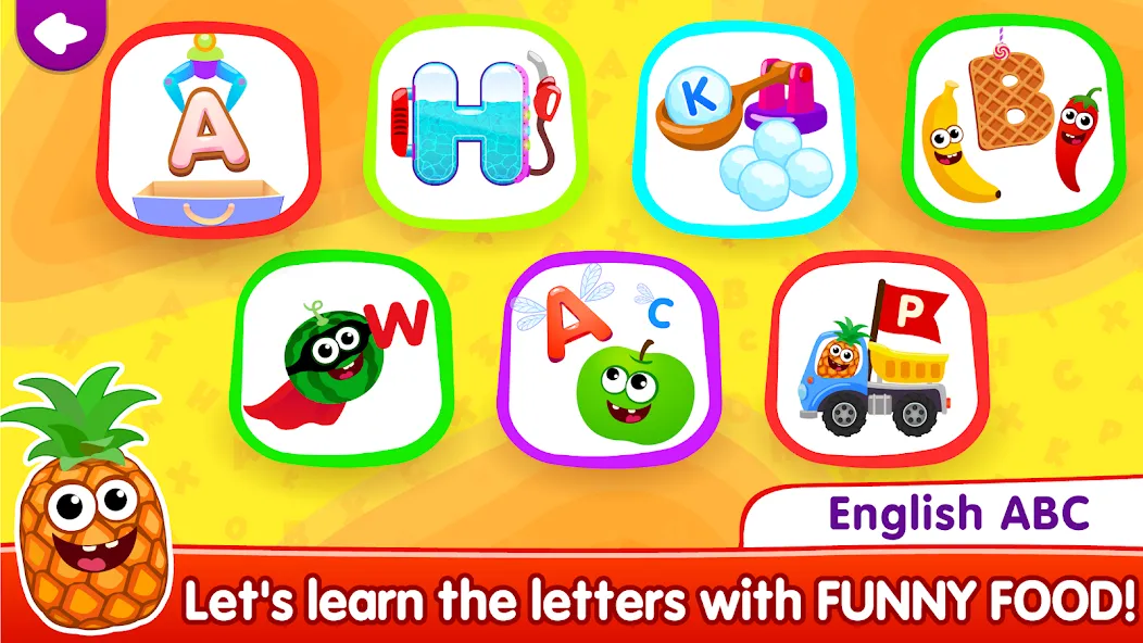ABC kids! Alphabet learning! [МОД Все открыто] APK Android Screenshot 1