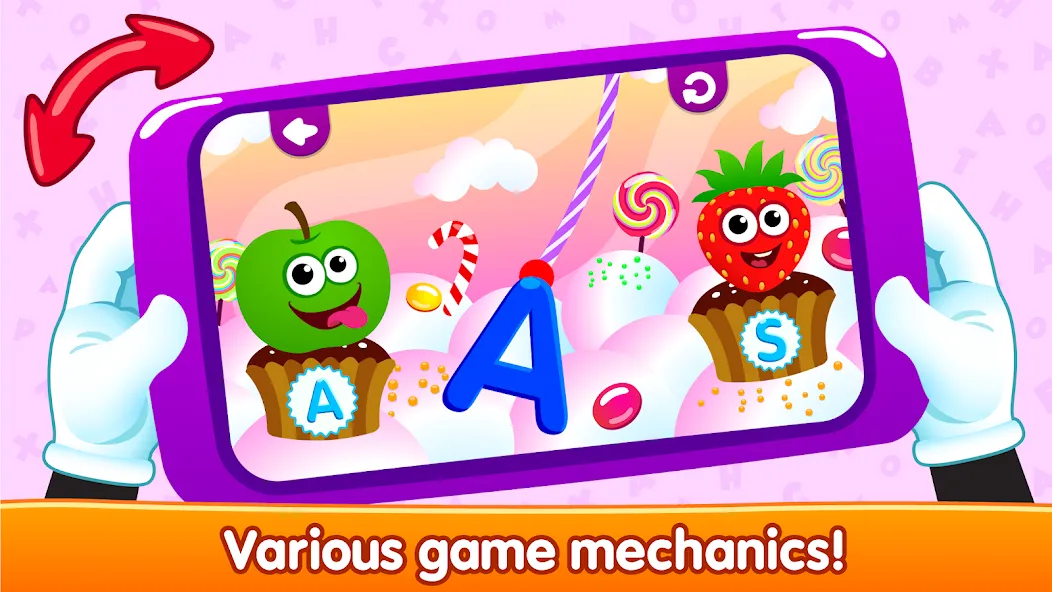 ABC kids! Alphabet learning! [МОД Все открыто] APK Android Screenshot 5