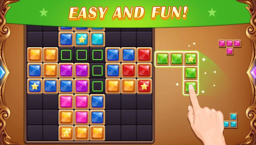 Block Puzzle: Diamond Star [МОД Все открыто] APK Android Screenshot 3