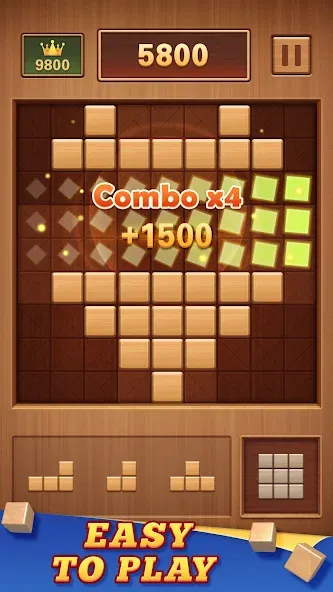 Wood Block 99 - Sudoku Puzzle (Вуд Блок 99) [МОД Меню] APK Android Screenshot 3