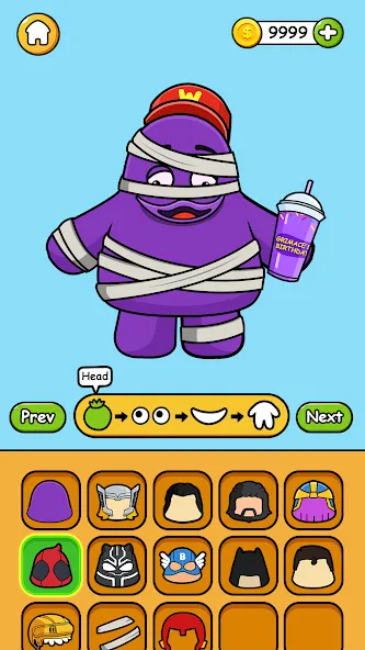 Monster Makeover ASMR (Монстер Мэйковер АСМР) [МОД Меню] APK Android Screenshot 1