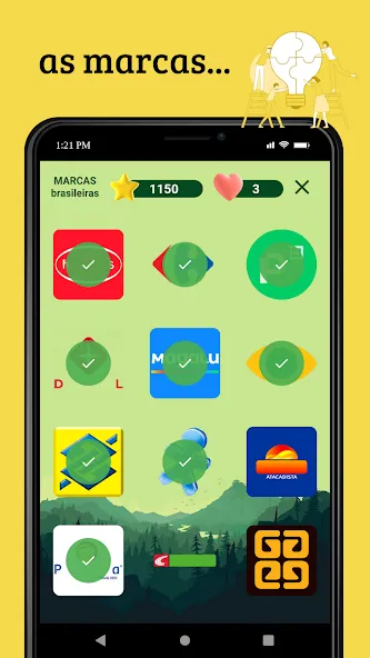 Quiz Brasil (Квиз Бразилия) [МОД Много денег] APK Android Screenshot 4