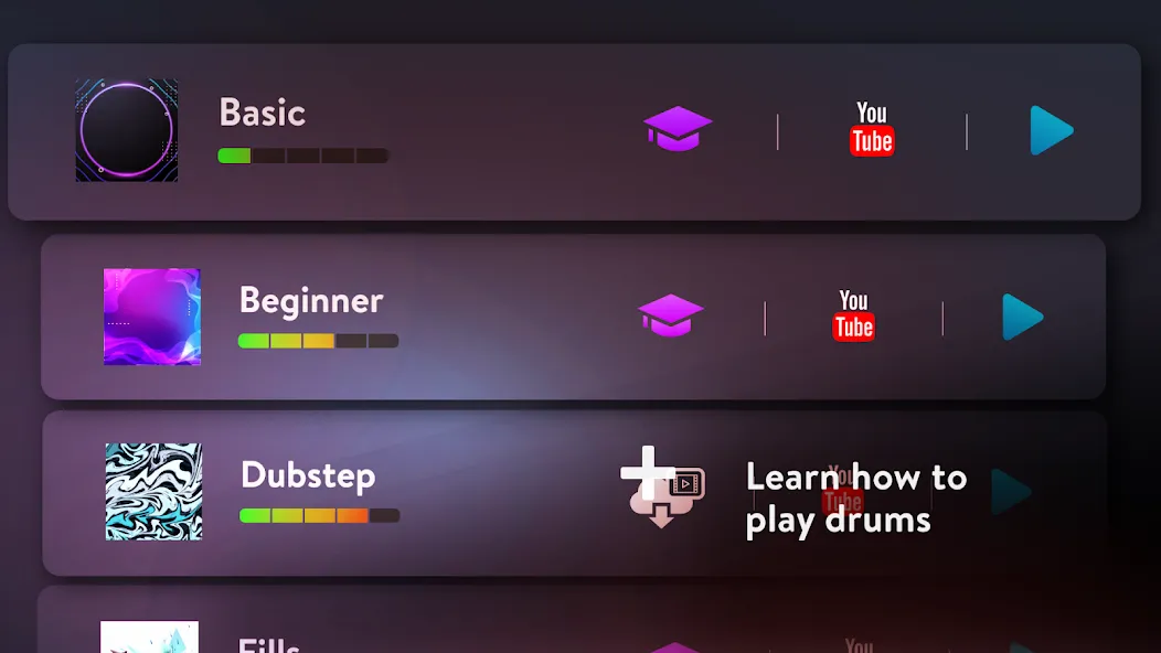 Classic Drum: electronic drums (Классик Драм) [МОД Много денег] APK Android Screenshot 2