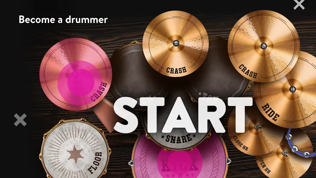 Classic Drum: electronic drums (Классик Драм) [МОД Много денег] APK Android Screenshot 3