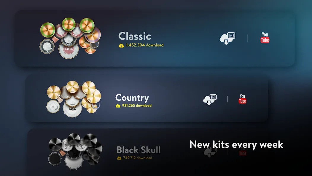 Classic Drum: electronic drums (Классик Драм) [МОД Много денег] APK Android Screenshot 4