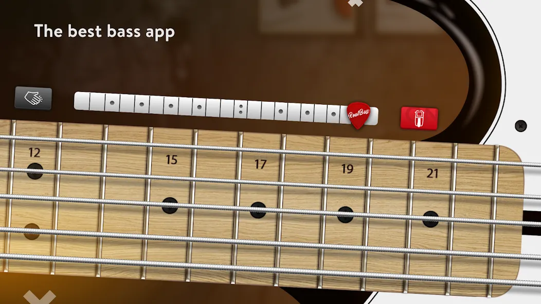 Real Bass: bass guitar (Риал Басс) [МОД Premium] APK Android Screenshot 1
