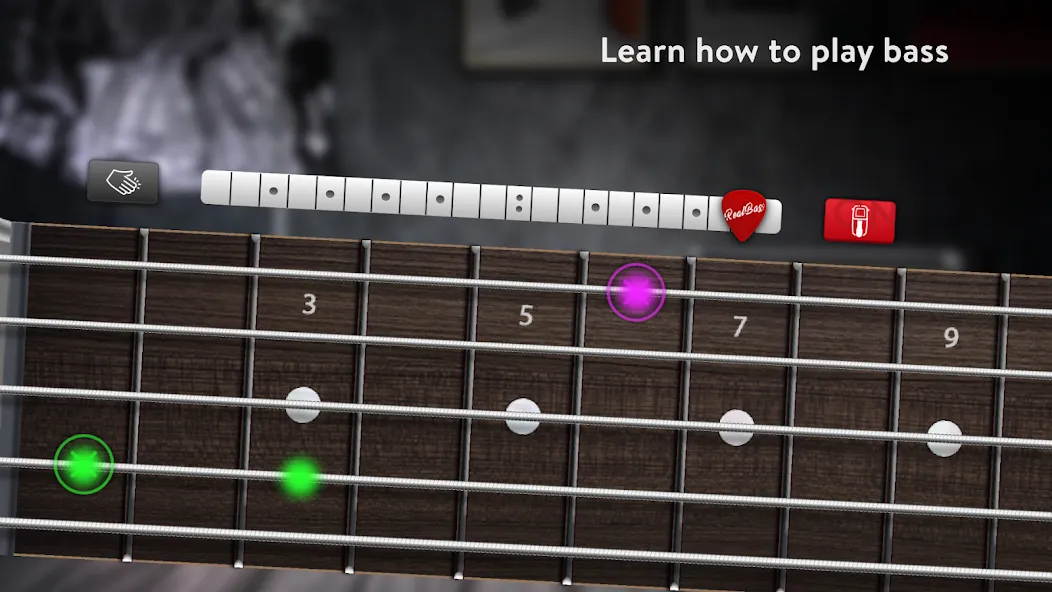 Real Bass: bass guitar (Риал Басс) [МОД Premium] APK Android Screenshot 5