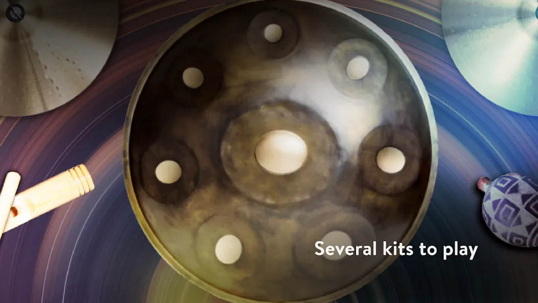 Real Percussion: instruments (Реал Перкуссион) [МОД Premium] APK Android Screenshot 2