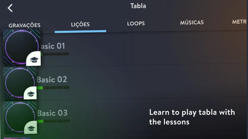 Tabla: India's mystical drums (Табла) [МОД Все открыто] APK Android Screenshot 4