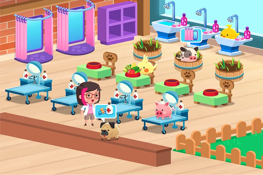 Animal Rescue: Pet Shop Story (Анимал Рескью) [МОД Premium] APK Android Screenshot 5