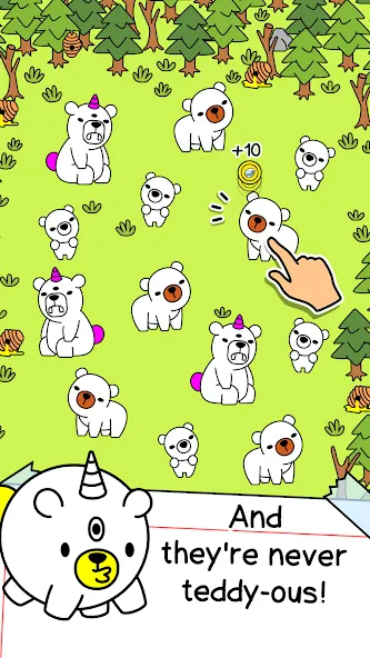 Bear Evolution: Idle Clicker (Беар Эволюшн) [МОД Mega Pack] APK Android Screenshot 2