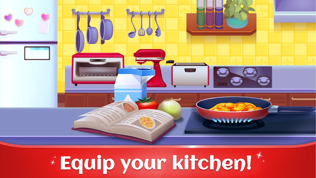 Cookbook Master: Cooking Games (Кулинарный Мастер) [МОД Бесконечные монеты] APK Android Screenshot 1