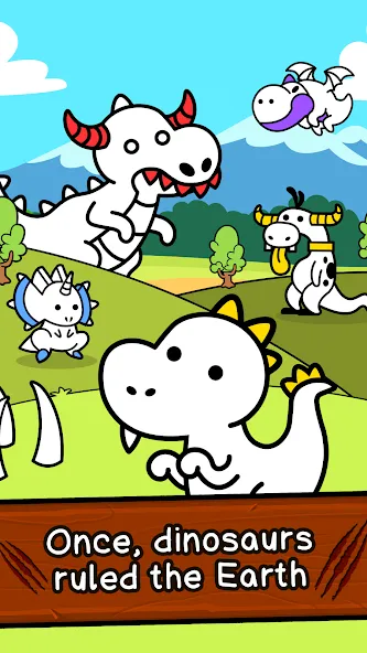 Dino Evolution: Dinosaur Game (Дино Эволюшн) [МОД Premium] APK Android Screenshot 1