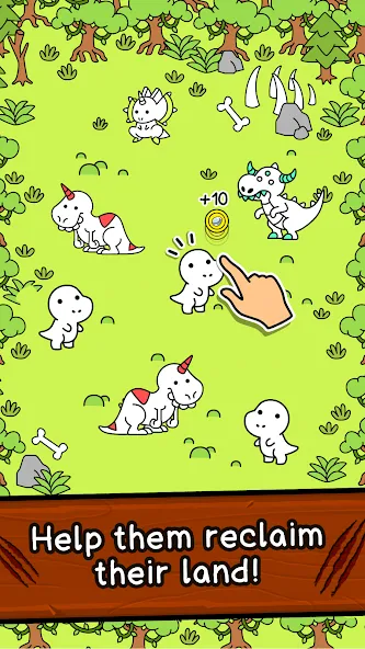 Dino Evolution: Dinosaur Game (Дино Эволюшн) [МОД Premium] APK Android Screenshot 2
