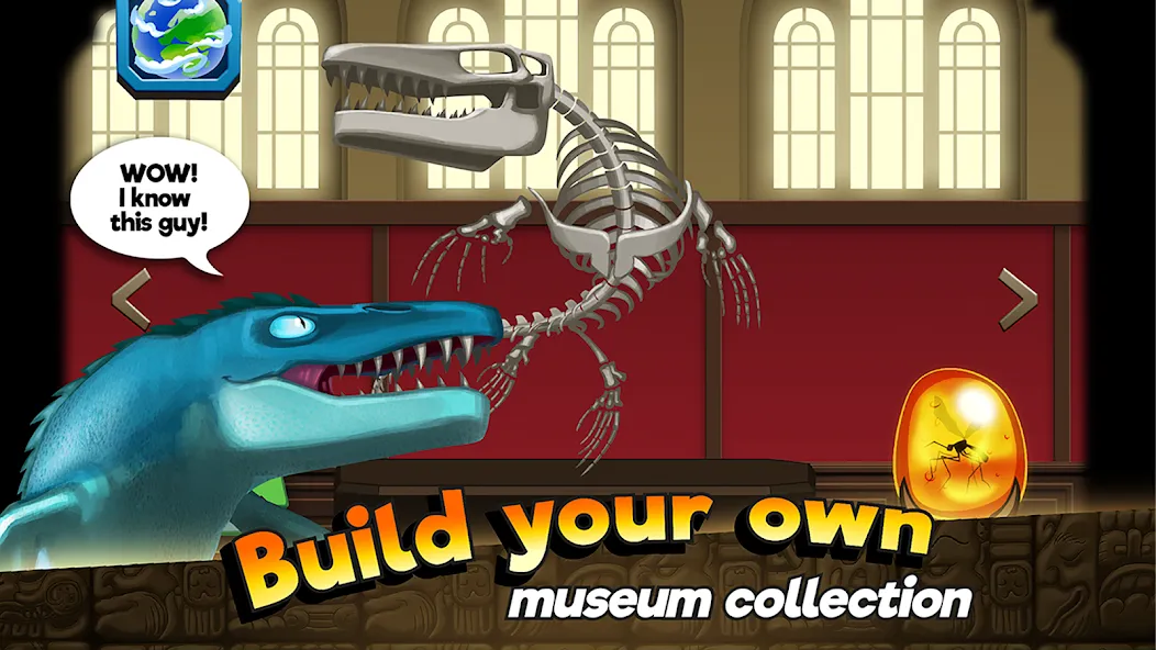 Dino Quest: Dig Dinosaur Game (Дино Квест) [МОД Много денег] APK Android Screenshot 4