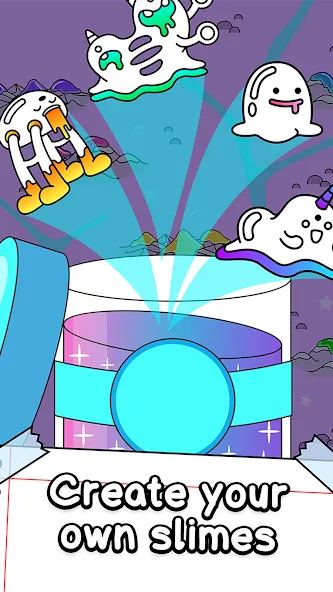 Slime Evolution: Merge ASMR (Слайм Эволюция) [МОД Бесконечные монеты] APK Android Screenshot 3