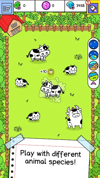 Evolution Galaxy: Mutant Merge (Эволюция Галактика) [МОД Много денег] APK Android Screenshot 2