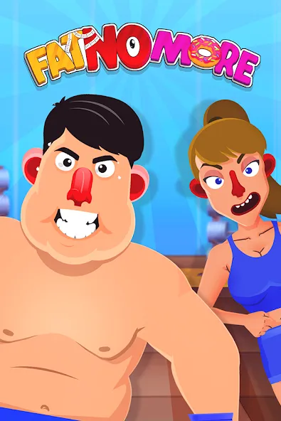 Fat No More: Sports Gym Game! (Фэт Но Море) [МОД Mega Pack] APK Android Screenshot 5
