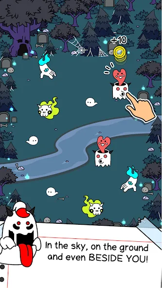 Ghost Evolution: Merge Spirits (Гост Эволюшн) [МОД Unlocked] APK Android Screenshot 2