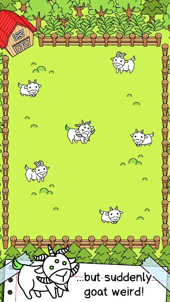 Goat Evolution: Animal Merge (Гоат Эволюшн) [МОД Premium] APK Android Screenshot 2