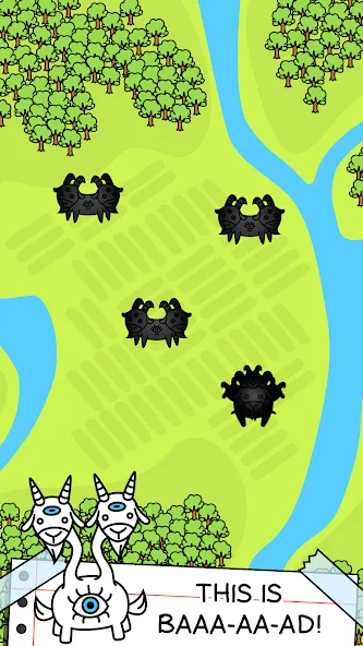 Goat Evolution: Animal Merge (Гоат Эволюшн) [МОД Premium] APK Android Screenshot 3