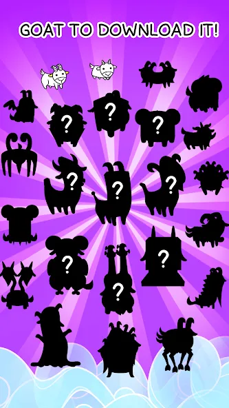 Goat Evolution: Animal Merge (Гоат Эволюшн) [МОД Premium] APK Android Screenshot 4