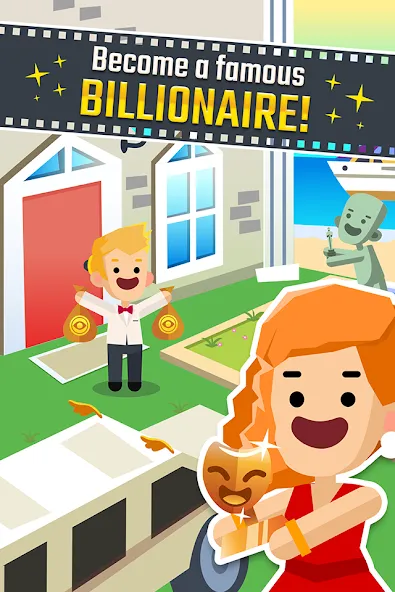 Hollywood Billionaire: Be Rich (Холливудский миллиардер) [МОД Меню] APK Android Screenshot 2