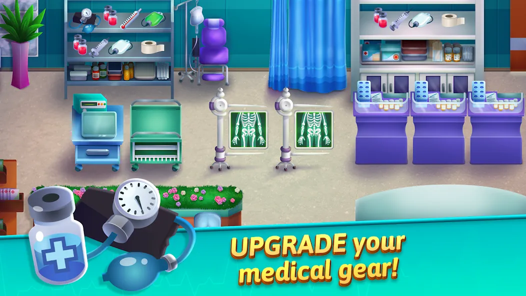 Medicine Dash: Hospital Game (Медицинский Дэш) [МОД Много денег] APK Android Screenshot 3