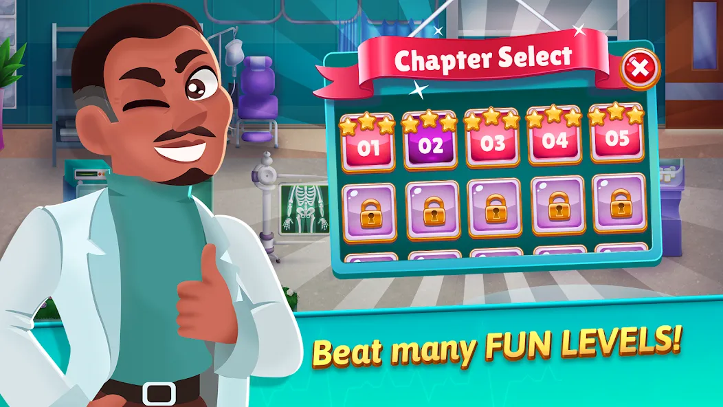 Medicine Dash: Hospital Game (Медицинский Дэш) [МОД Много денег] APK Android Screenshot 4