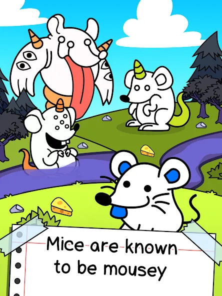Mouse Evolution: Mutant Rats (Маус Эволюшн) [МОД Меню] APK Android Screenshot 5