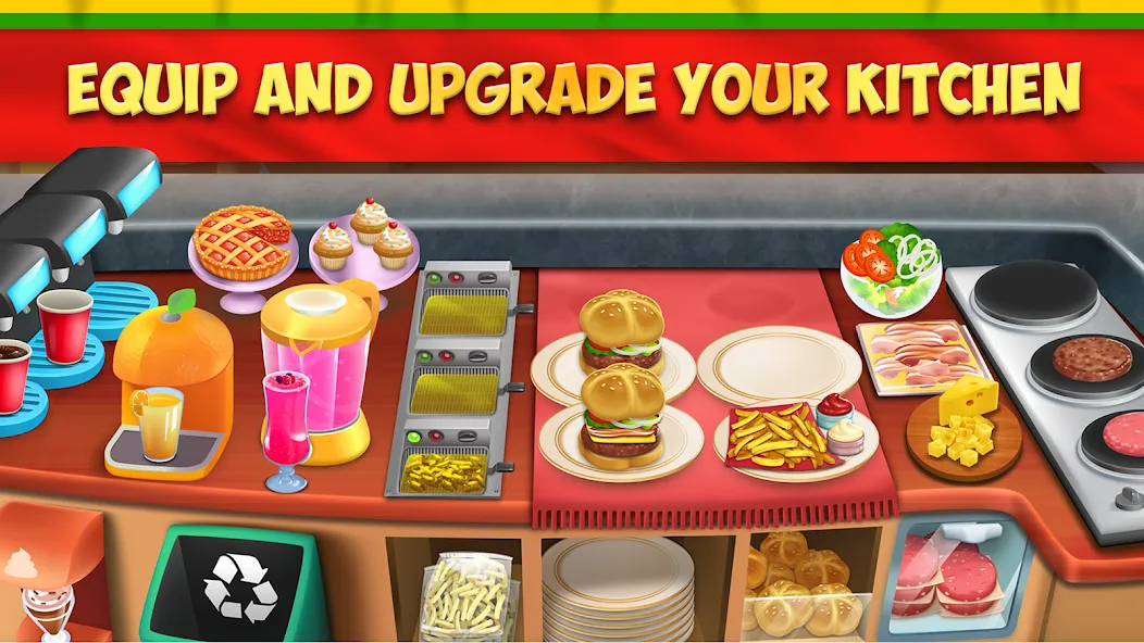 My Burger Shop 2: Food Game (Мой Бургер Шоп 2) [МОД Premium] APK Android Screenshot 4