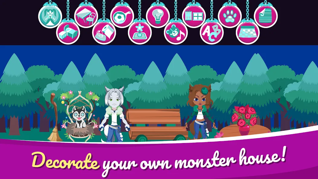 My Monster House: Doll Games (Май Монстер Хаус) [МОД Много денег] APK Android Screenshot 1