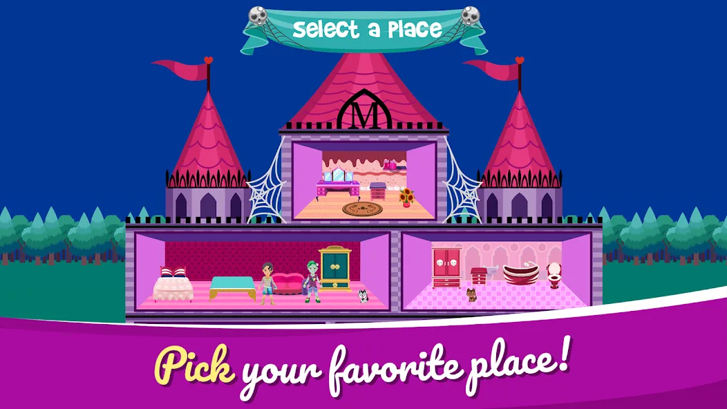 My Monster House: Doll Games (Май Монстер Хаус) [МОД Много денег] APK Android Screenshot 3