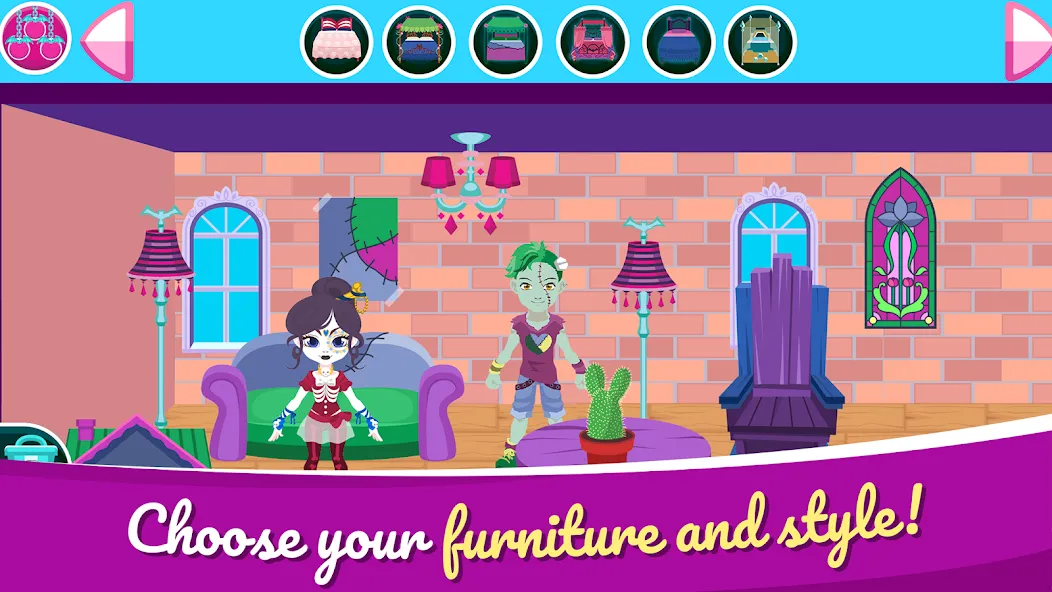 My Monster House: Doll Games (Май Монстер Хаус) [МОД Много денег] APK Android Screenshot 4