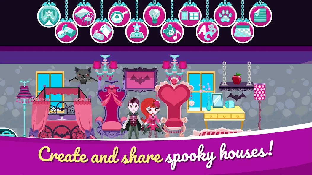 My Monster House: Doll Games (Май Монстер Хаус) [МОД Много денег] APK Android Screenshot 5