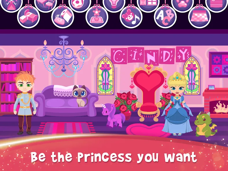 My Princess Castle: Doll Game (Мой Принцессин Замок) [МОД Много денег] APK Android Screenshot 1