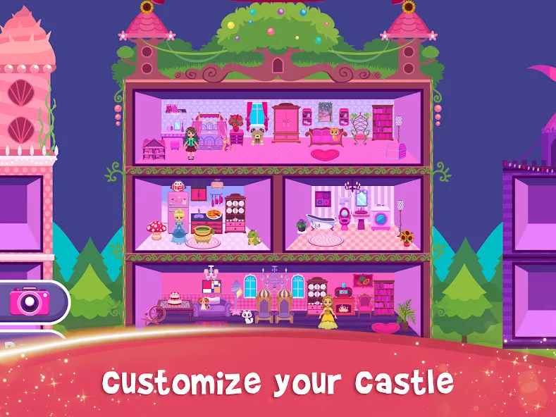 My Princess Castle: Doll Game (Мой Принцессин Замок) [МОД Много денег] APK Android Screenshot 3