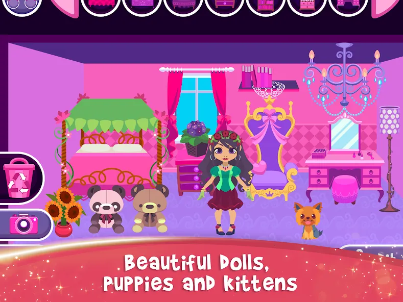 My Princess Castle: Doll Game (Мой Принцессин Замок) [МОД Много денег] APK Android Screenshot 4