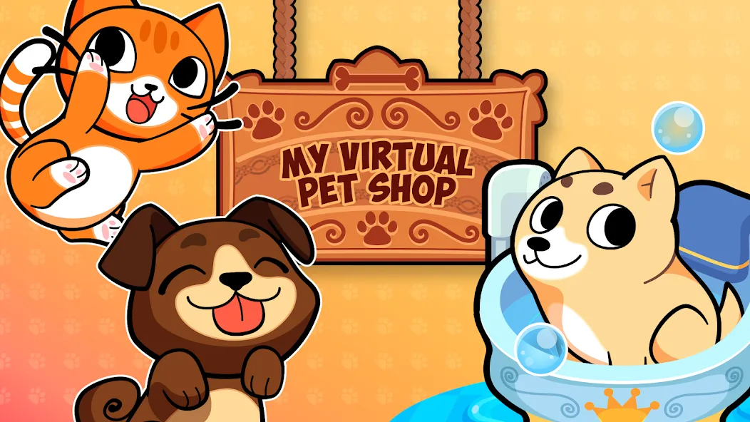 My Virtual Pet Shop: Animals (Мой Виртуальный Зоомагазин) [МОД Меню] APK Android Screenshot 5