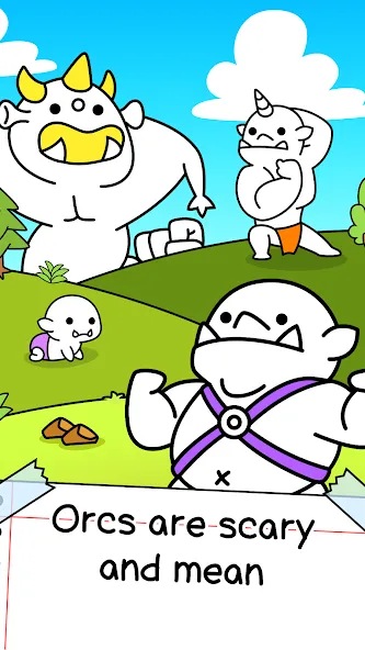 Orc Evolution: Create Monsters (Орк Эволюшн) [МОД Premium] APK Android Screenshot 1