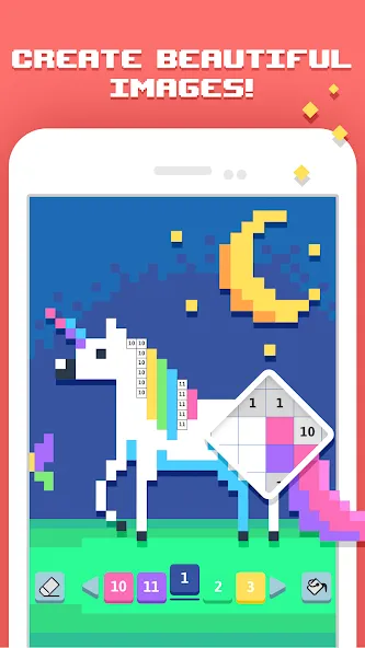 Pixelicious: Color Daily Pixel (Пикселическ) [МОД Mega Pack] APK Android Screenshot 1