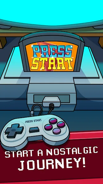 Press Start: Video Game Story (Пресс Старт) [МОД Много денег] APK Android Screenshot 1